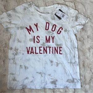 My Dog Is My Valentine tee